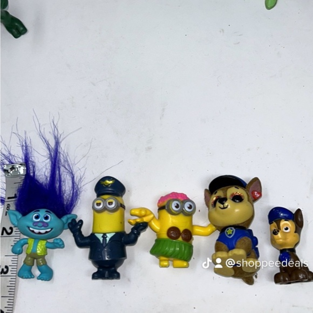 Mixed Character Action Figure & Figurine Toy Lot – Minions, Superheroes & More